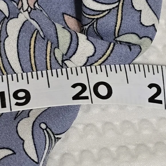 Max Studio Ruffle Wrap Top - Picture 4 of 4